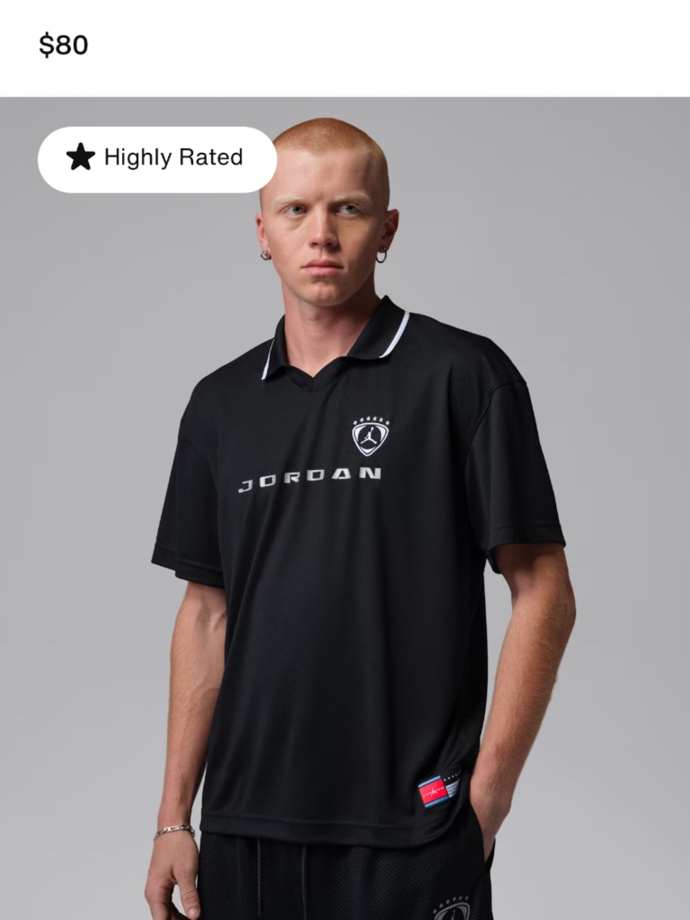 Jordan Brooklyn Men's Soccer Top